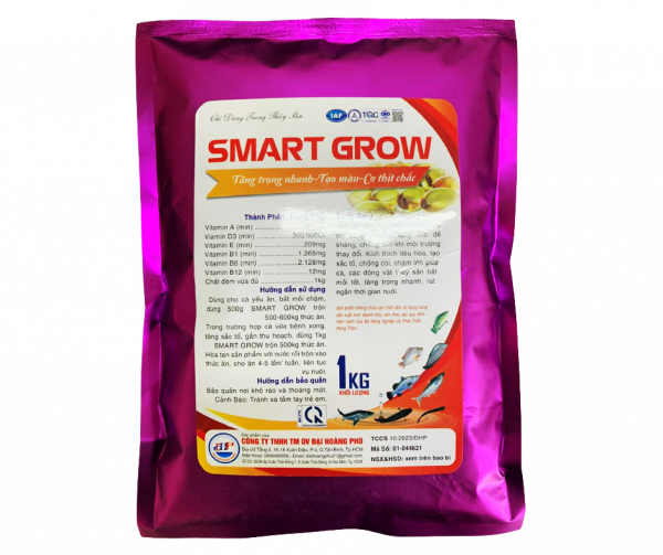 SMART GROW - tăng trọng nhanh, tạo màu, cơ thịt chắc