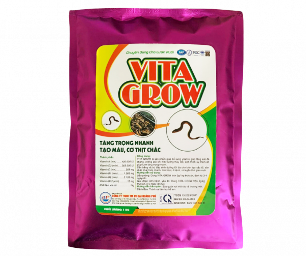 VITA GROW - tăng trọng nhanh, tạo màu, cơ thịt chắc