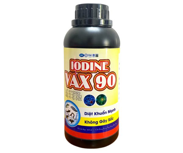 IODINE VAX90 diệt khuẩn mạnh, không gây sốc