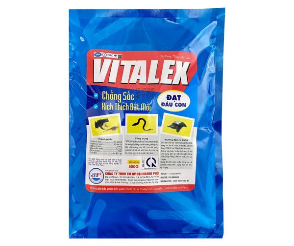 VITALEX chống sốc, kích thích bắt mồi