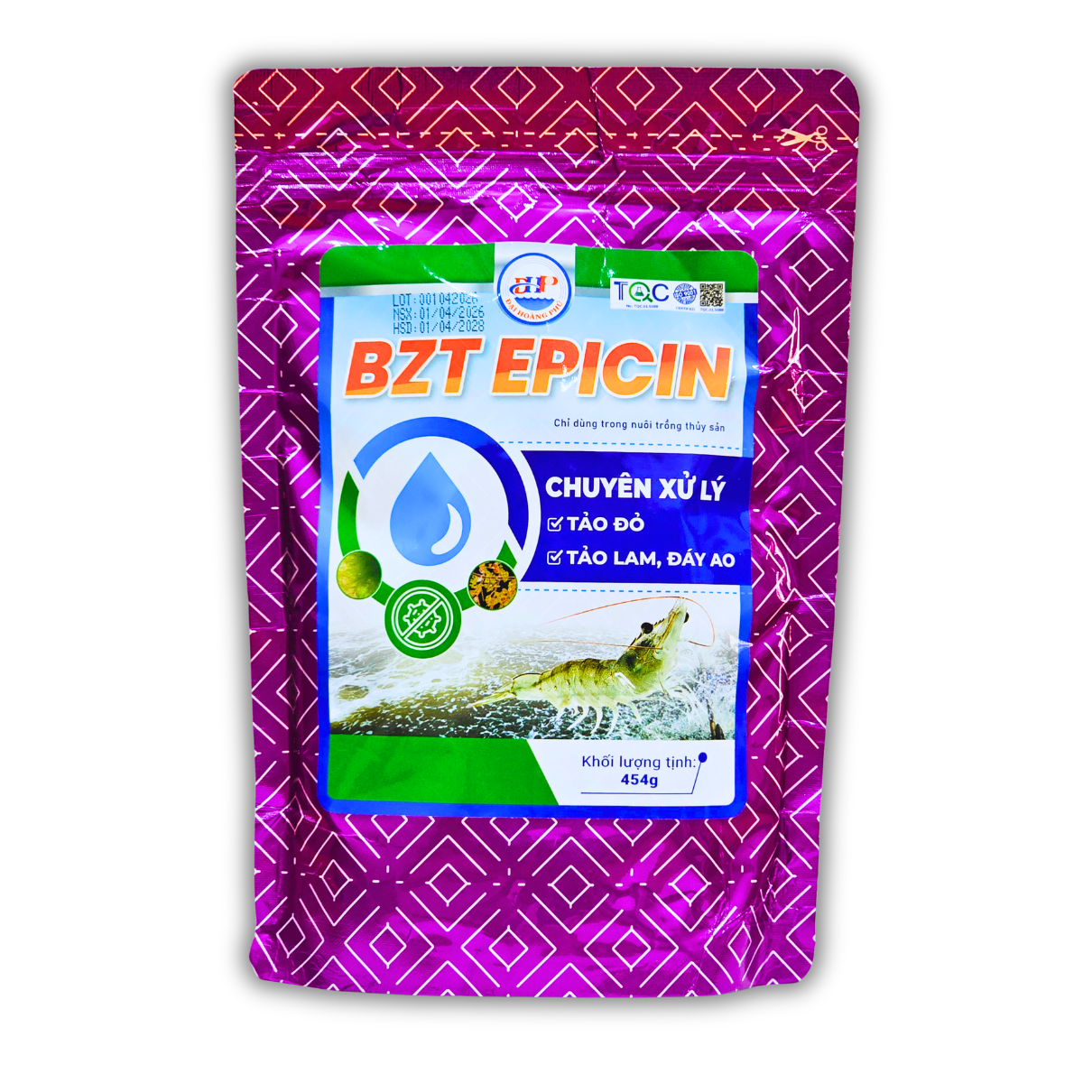 BZT EPICIN - CHUYÊN XỬ LÝ TẢO ĐỎ, TẢM LAM, ĐÁY AO